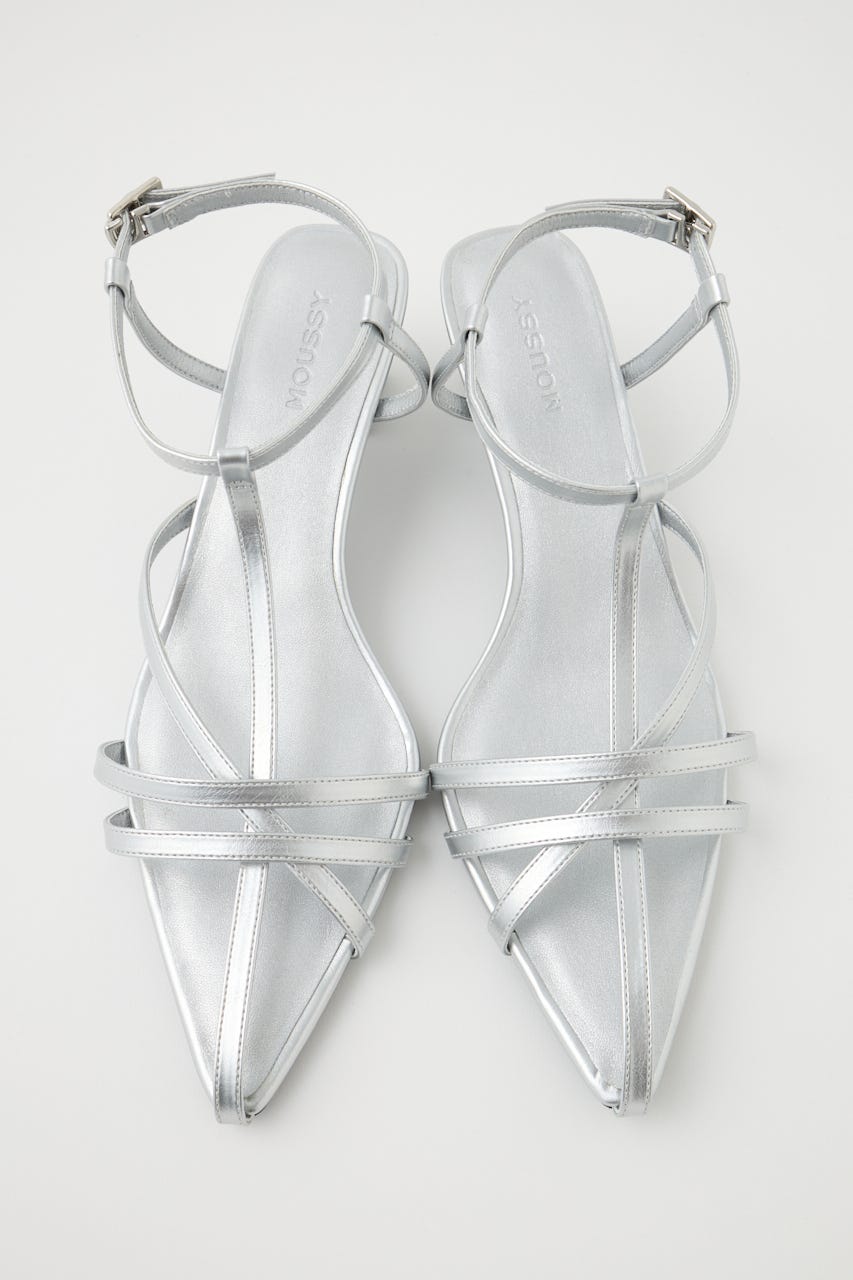 MOUSSY | POINTED CROSS STRAP サンダル (サンダル ) |SHEL'TTER WEBSTORE