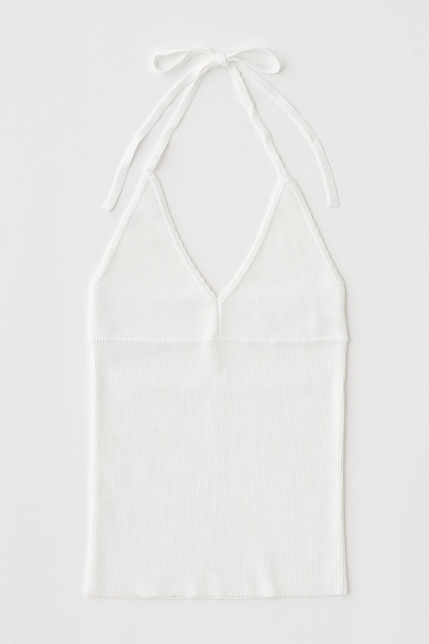 MOUSSY | HALTER KNIT キャミ (キャミソール ) |SHEL'TTER WEBSTORE