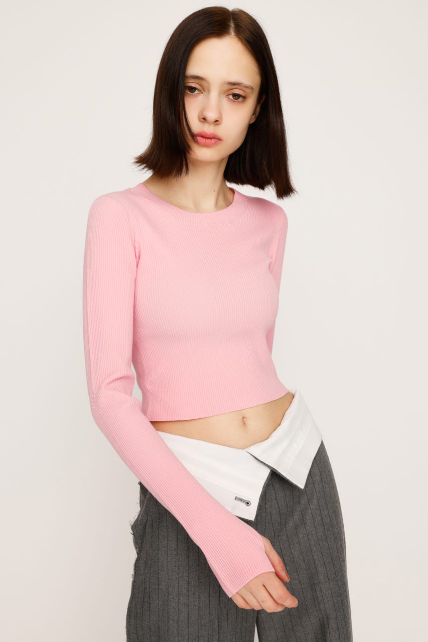 SLY | BASIC HG RIB トップス (ニット ) |SHEL'TTER WEBSTORE