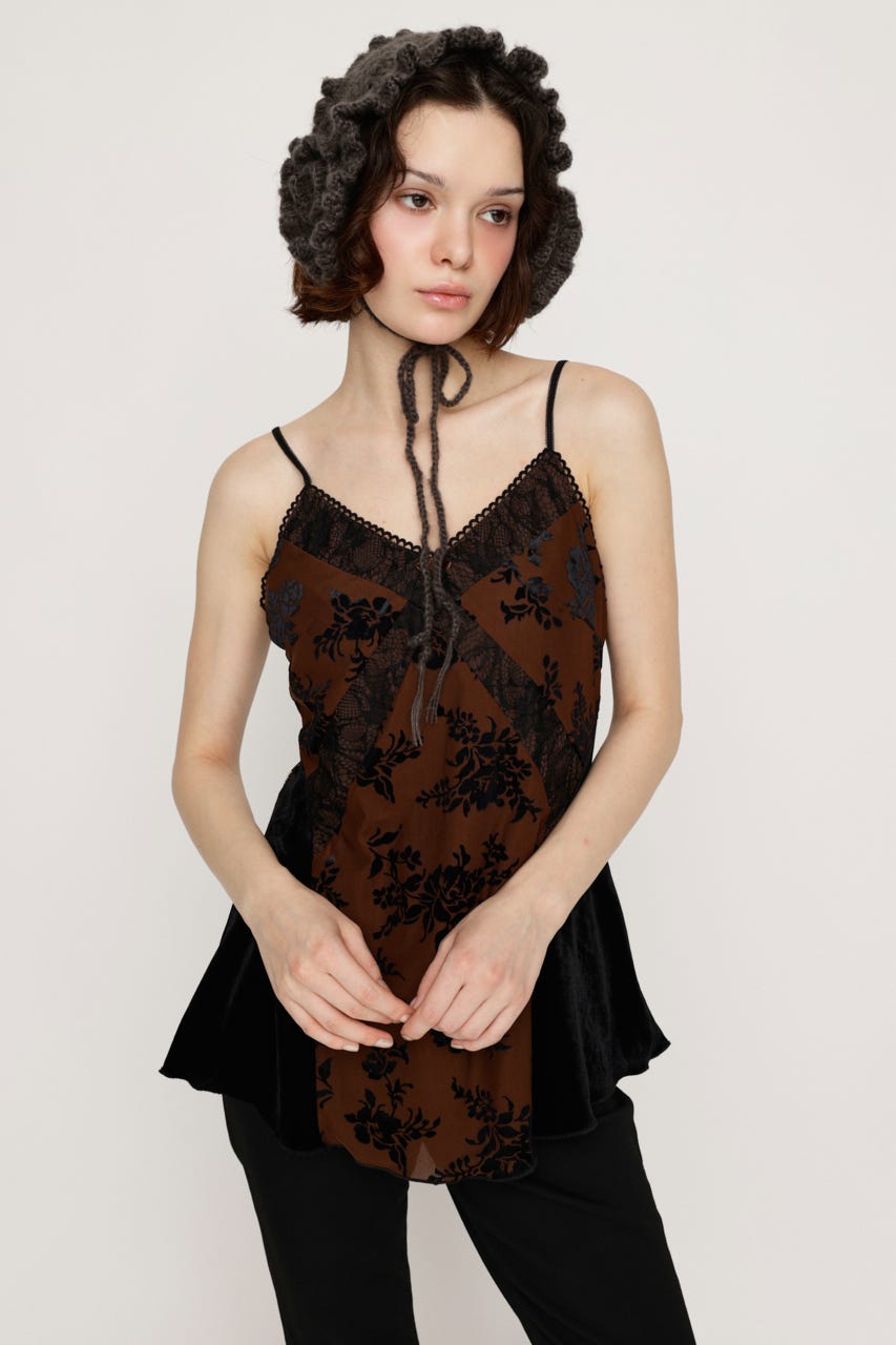 SLY | SHEER FLOWER キャミソール (キャミソール ) |SHEL'TTER WEBSTORE