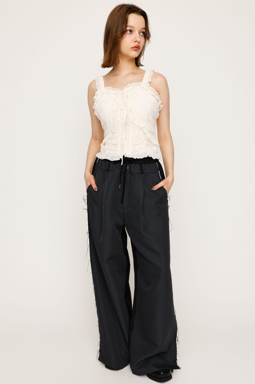 SLY | TWO TONE REMAKE LIKE パンツ (パンツ ) |SHEL'TTER WEBSTORE