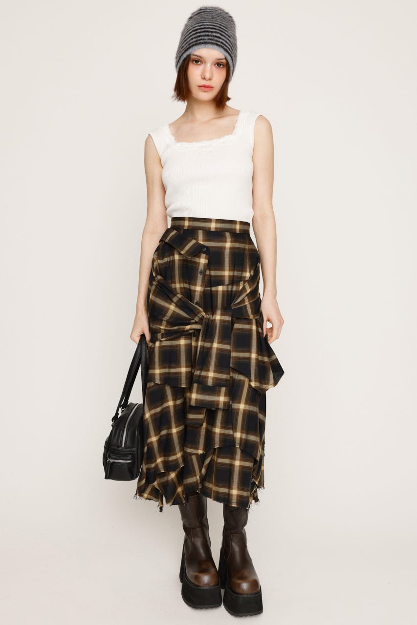 SLY | LACE DOCKING RIB TANK (タンクトップ ) |SHEL'TTER WEBSTORE