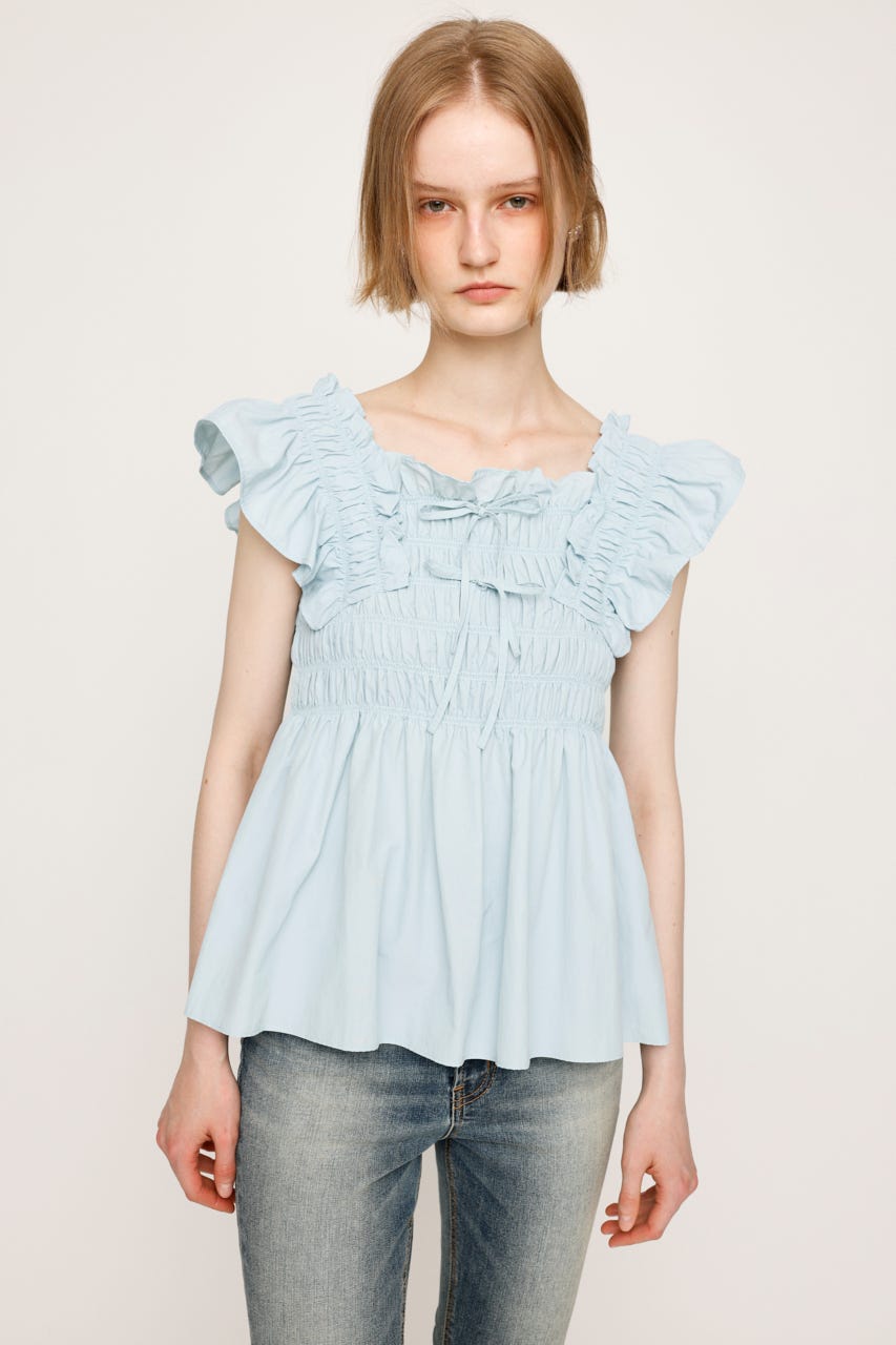 SLY | RIBBON ARM FRILL トップス (その他トップス ) |SHEL'TTER WEBSTORE