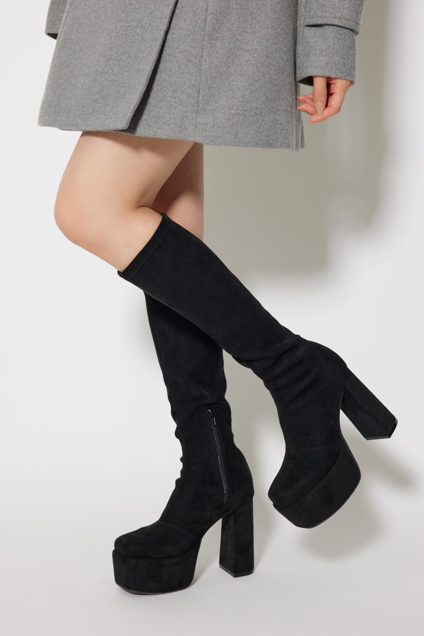 rienda | 美脚ストレッチブーツ (ブーツ ) |SHEL'TTER WEBSTORE