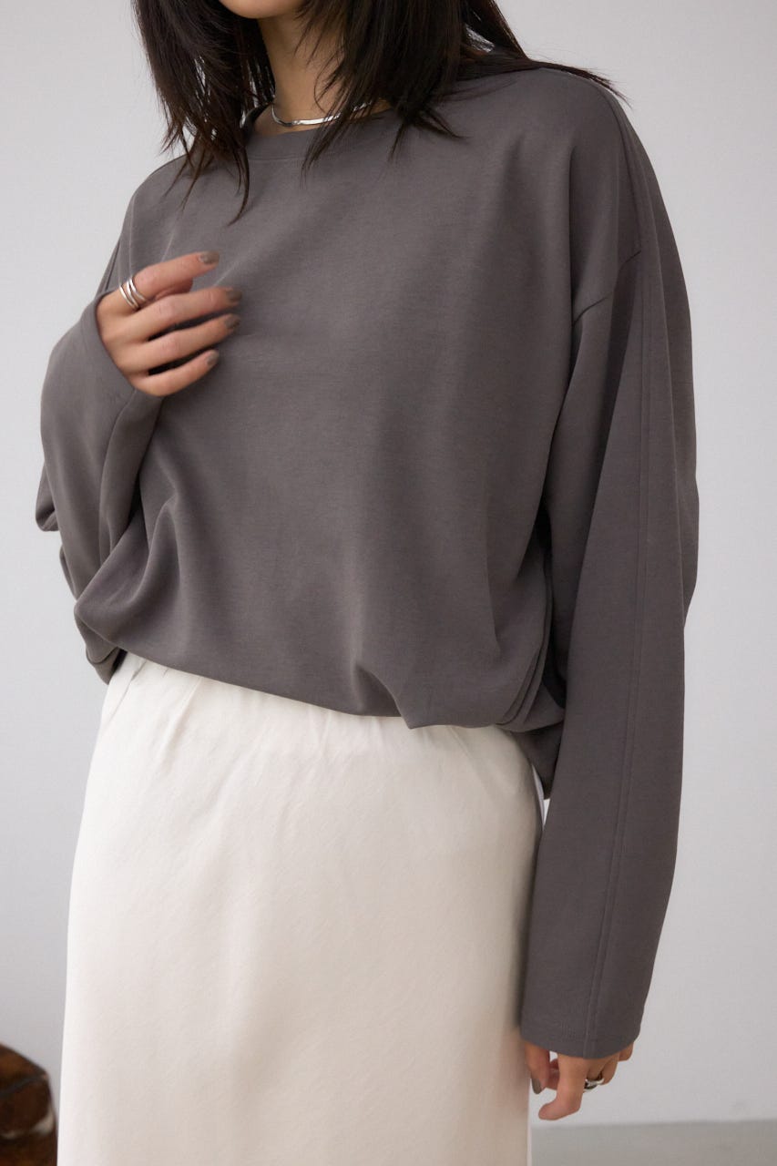 AZUL BY MOUSSY | コクーンカットロングスリーブトップス (Tシャツ