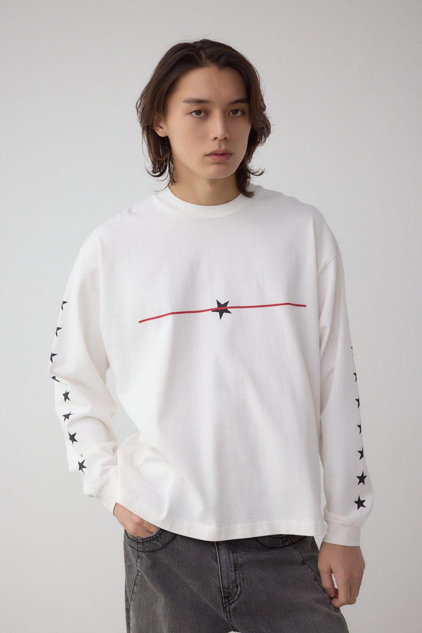 AZUL BY MOUSSY | スターロンTEE (Tシャツ・カットソー(長袖) ) |SHEL