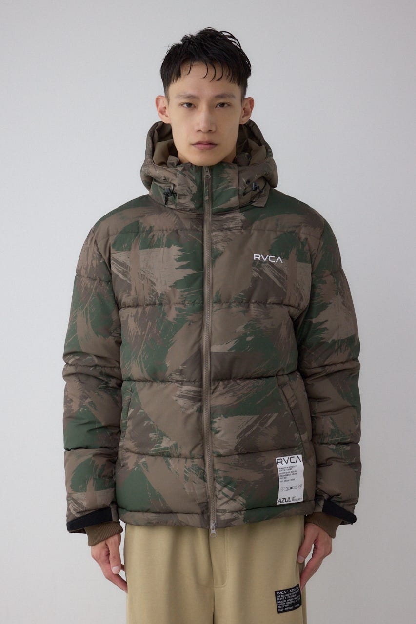 AZUL BY MOUSSY | 【RVCA×AZUL】リフレクターパッファージャケット