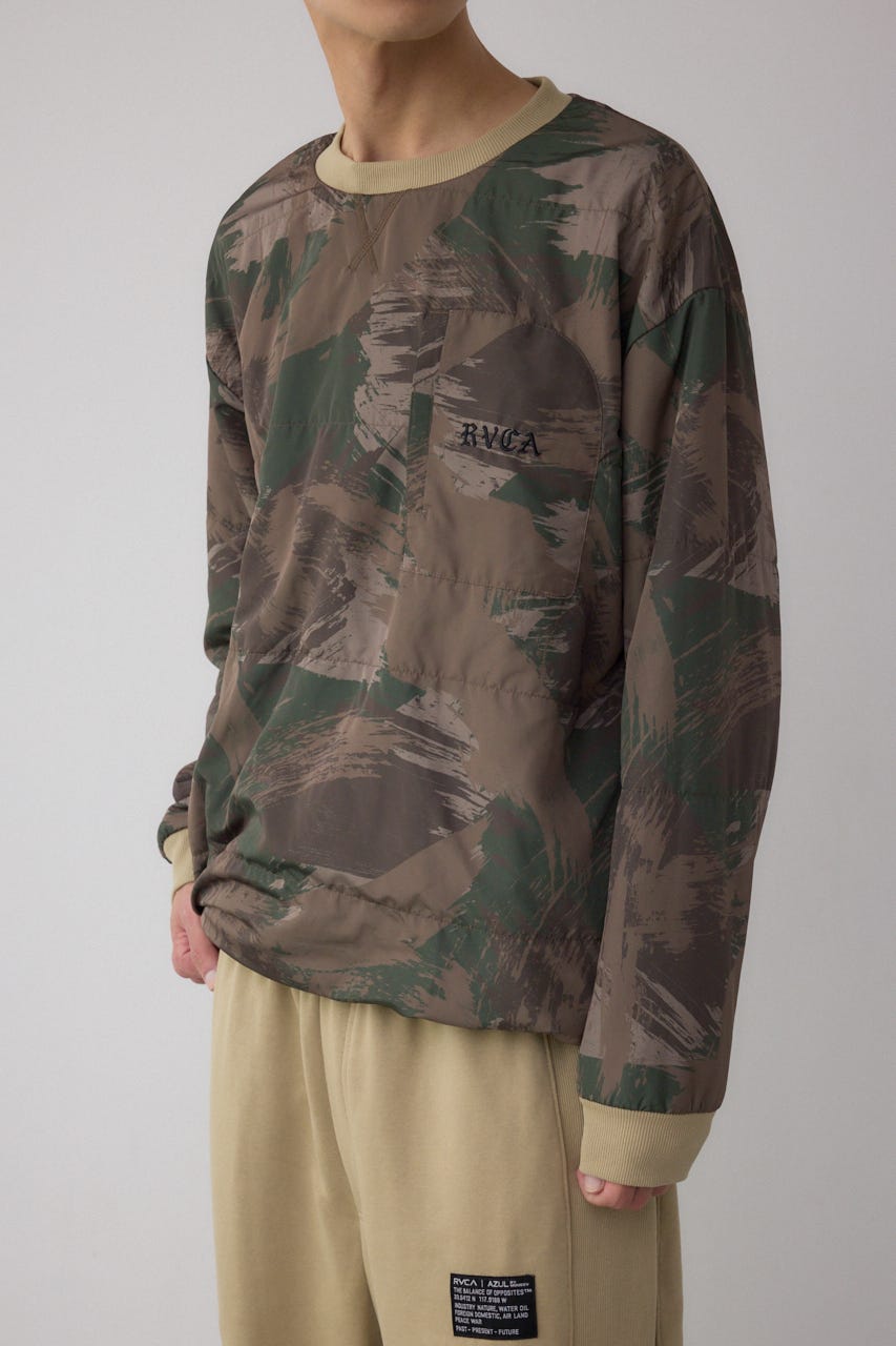 AZUL BY MOUSSY | 【RVCA×AZUL】リバーシブルクルーネック (スウェット