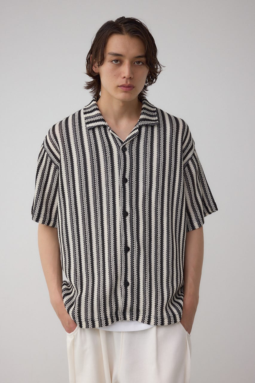 AZUL BY MOUSSY | アソートデザインメッシュシャツ (シャツ・ブラウス