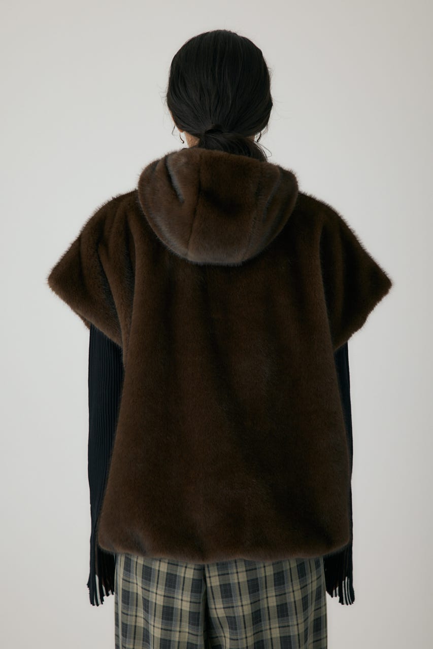 crie conforto | ミンクライクファーベスト (ベスト ) |SHEL'TTER WEBSTORE