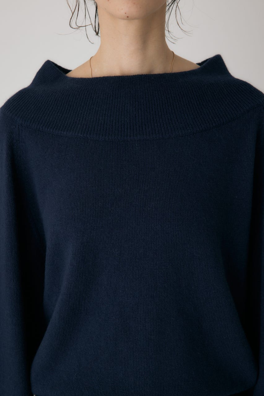 crie conforto | ワイドボートネックニット (ニット ) |SHEL'TTER WEBSTORE