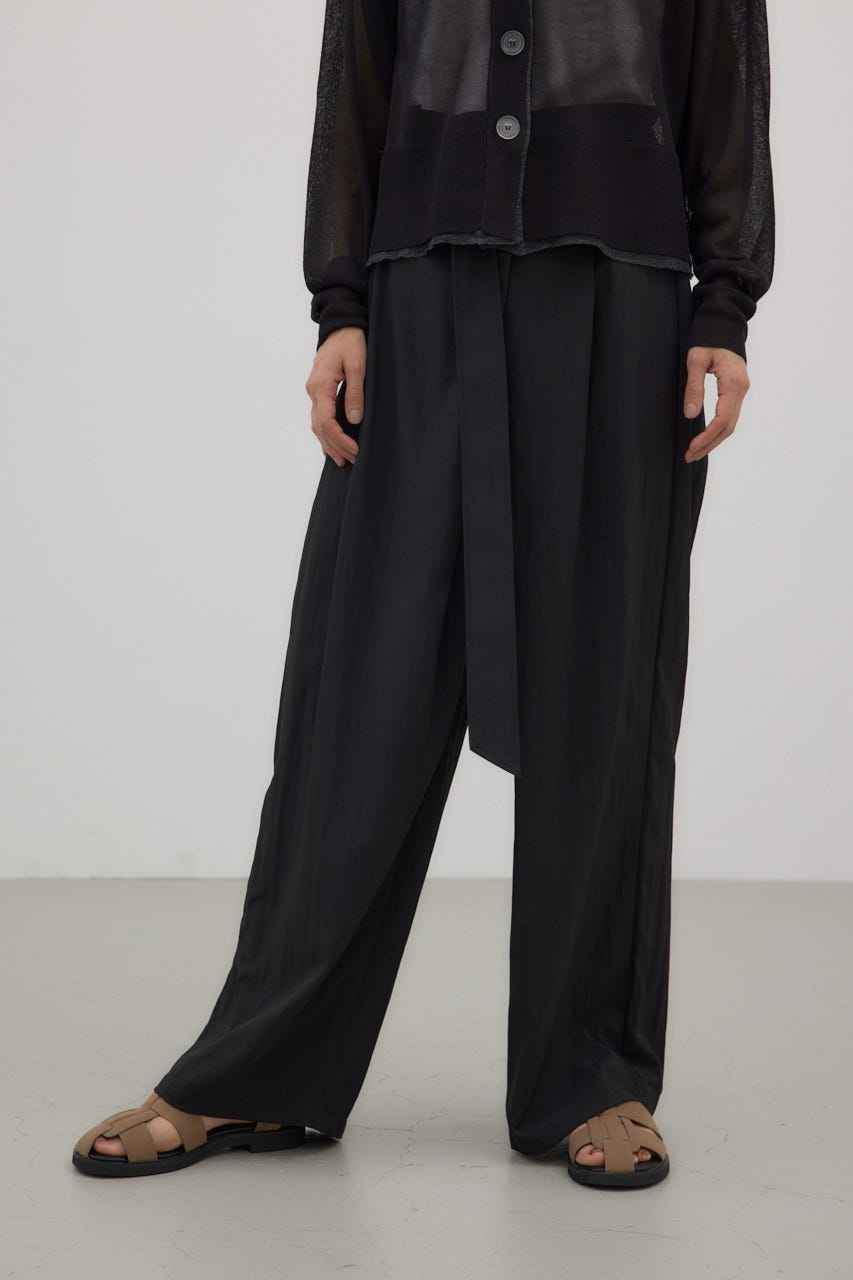 crie conforto | フロントラップワイドパンツ (パンツ ) |SHEL'TTER