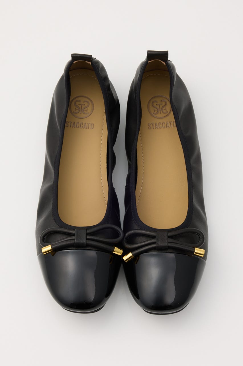 STACCATO | バトンリボンバレエシューズ (スリッポン・フラット