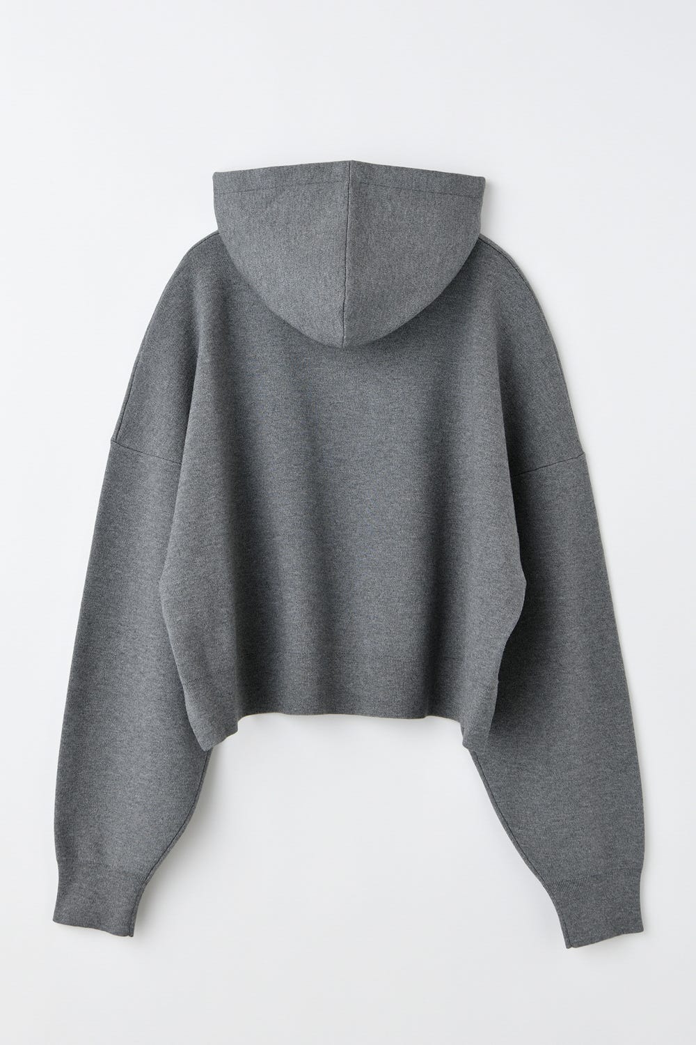 CROPPED HOODED PULLOVER｜38｜BLK｜KNIT WEAR｜ENFÖLD OFFICIAL