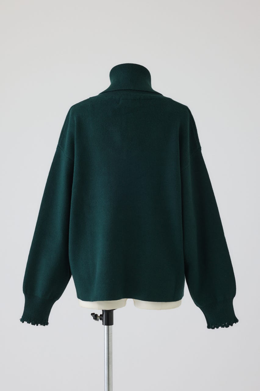 RIM.ARK | Toggle motif knit tops (KNITWEAR ) |RIM.ARK ONLINE STORE