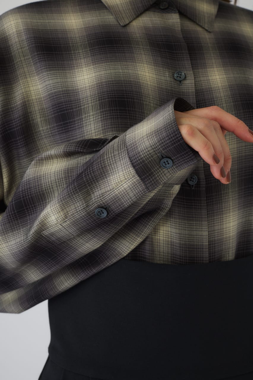 RIM.ARK | Check pattern SH (SHIRTS & BLOUSES ) |RIM.ARK ONLINE STORE