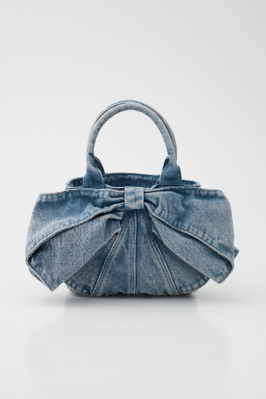 RODEO CROWNS WIDE BOWL | リボンデニムミニトート (すべて ) |SHEL