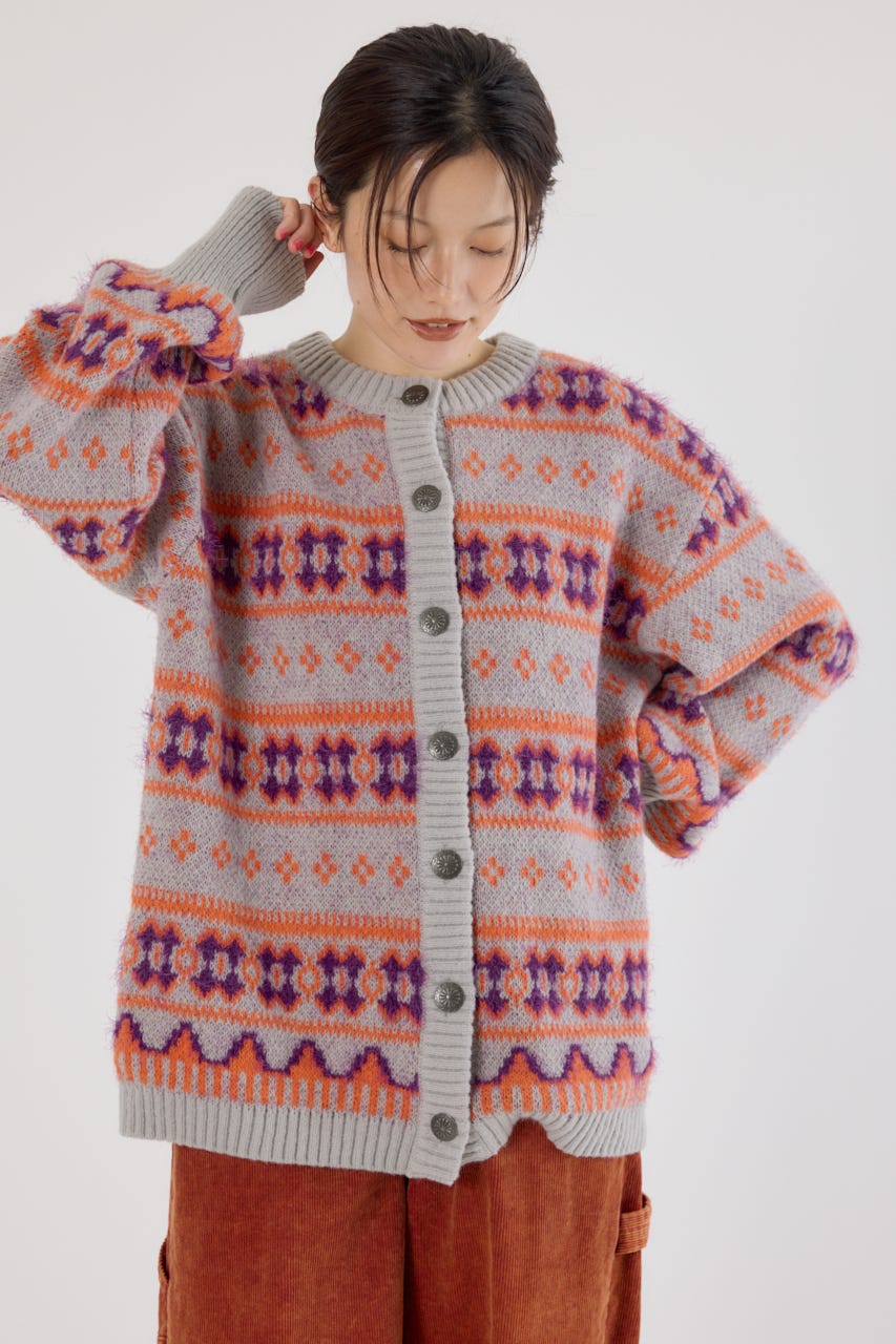 RODEO CROWNS WIDE BOWL | NEON NORDICニットカーディガン