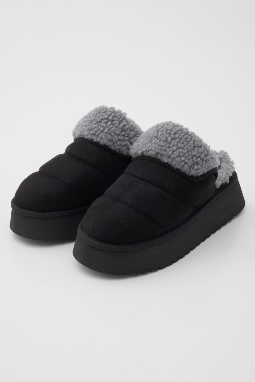 RODEO CROWNS WIDE BOWL | スリッポンボアシューズ (スリッポン