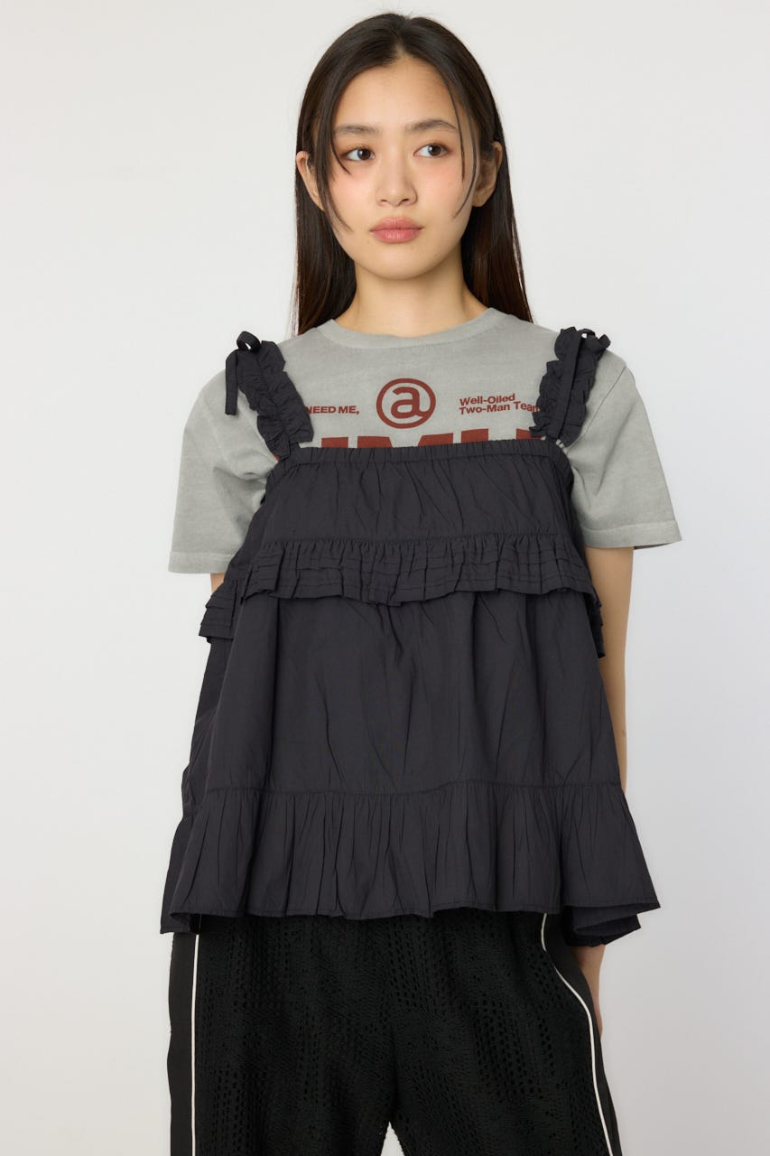 RODEO CROWNS WIDE BOWL | 2WAYフリルキャミソール (キャミソール