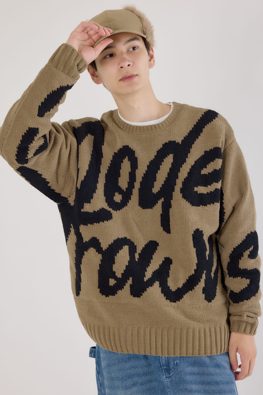 RODEO CROWNS WIDE BOWL | ロゴモールニットトップス (ニット ) |SHEL