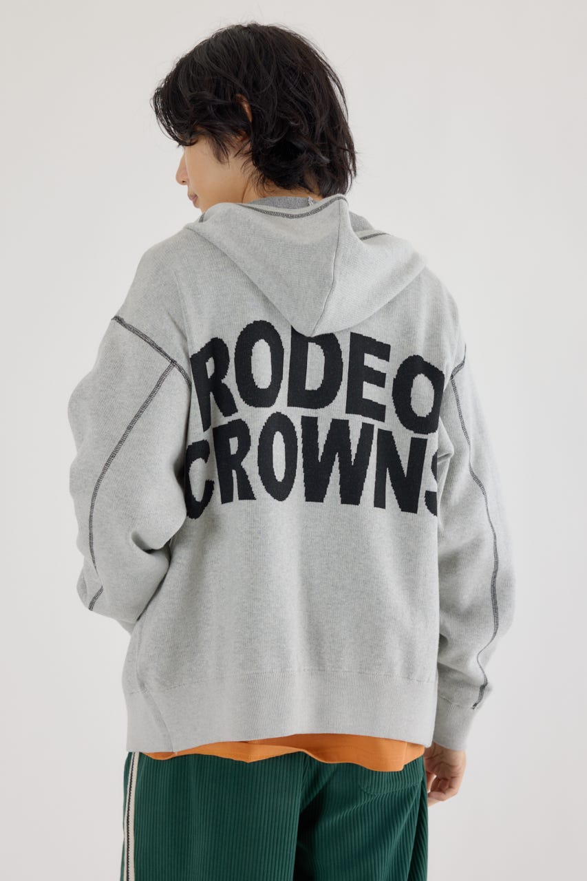 RODEO CROWNS WIDE BOWL | スウェットライクロゴZIPパーカー