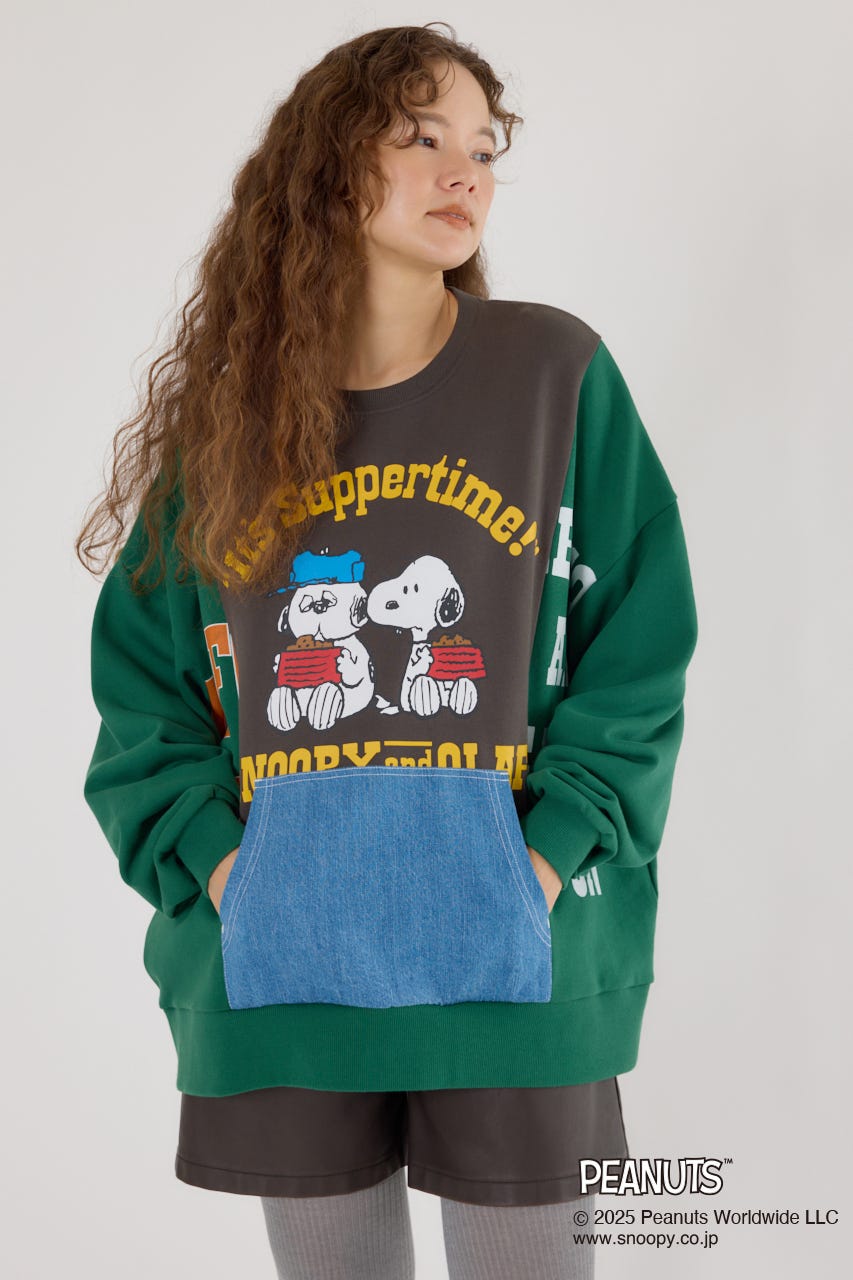 RODEO CROWNS WIDE BOWL | (PEANUTS) カスタムスウェットトップス