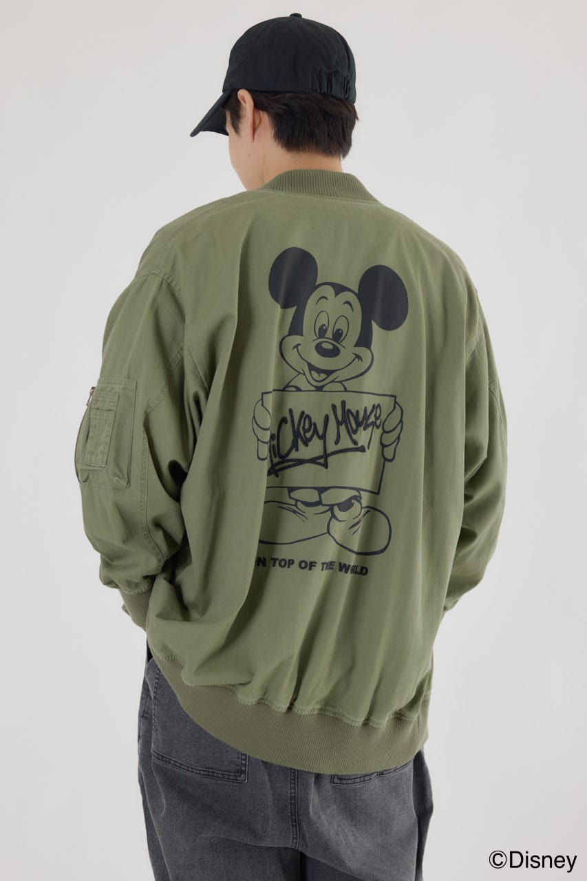 RODEO CROWNS WIDE BOWL | 【UNISEX】（ミッキー） ミリタリーブルゾン