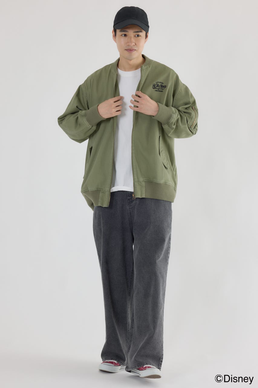 RODEO CROWNS WIDE BOWL | 【UNISEX】（ミッキー） ミリタリーブルゾン