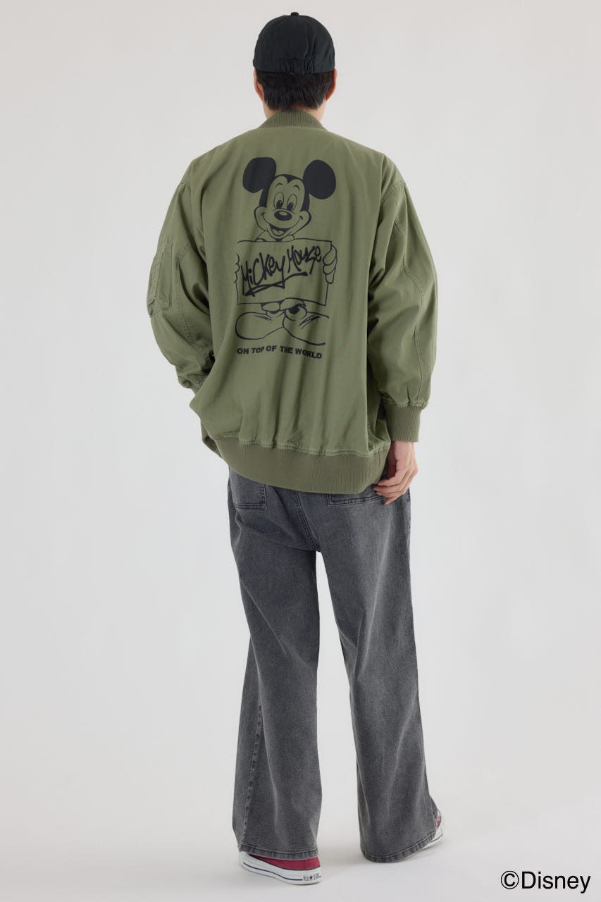 RODEO CROWNS WIDE BOWL | 【UNISEX】（ミッキー） ミリタリーブルゾン