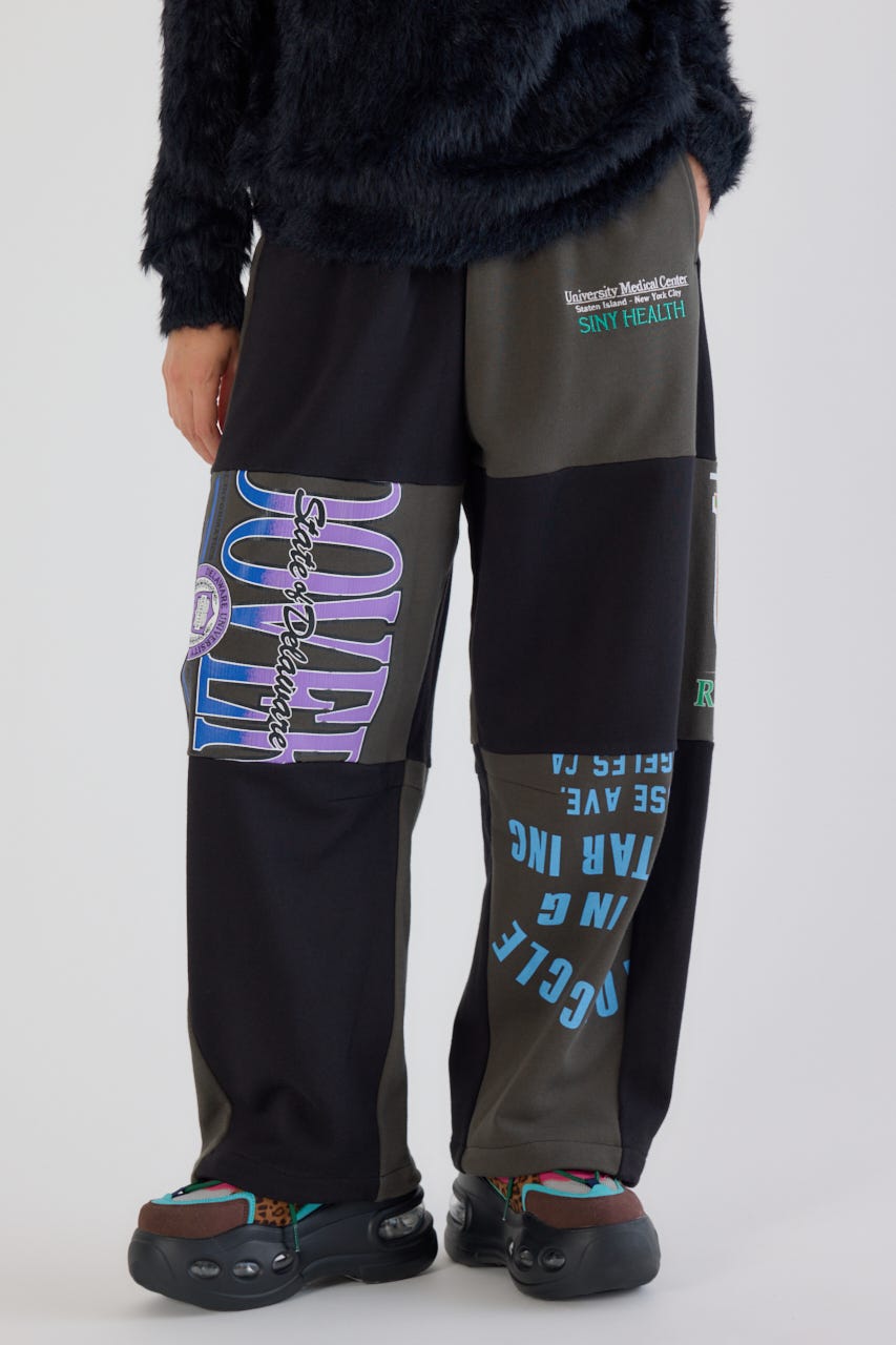 RODEO CROWNS WIDE BOWL | 【UNISEX】リメイクスウェットカーブパンツ