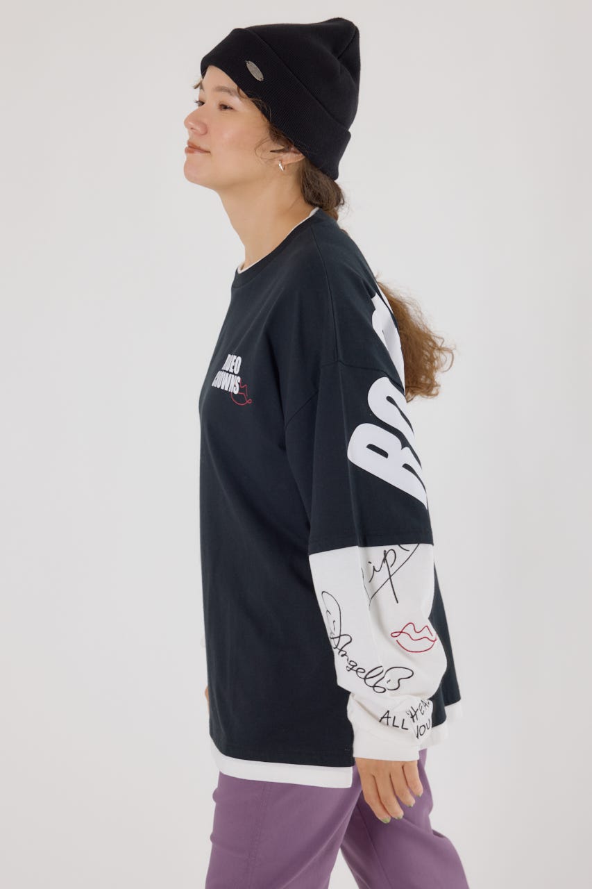 RODEO CROWNS WIDE BOWL | 【UNISEX】オーバーロゴレイヤードロング