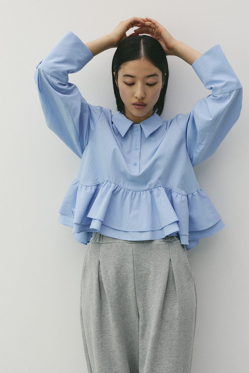 STYLEMIXER | ヘムフリルシャツ (シャツ・ブラウス ) |SHEL'TTER WEBSTORE