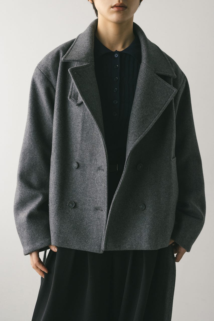 STYLEMIXER | ウールベルトショートコート (ジャケット ) |SHEL'TTER