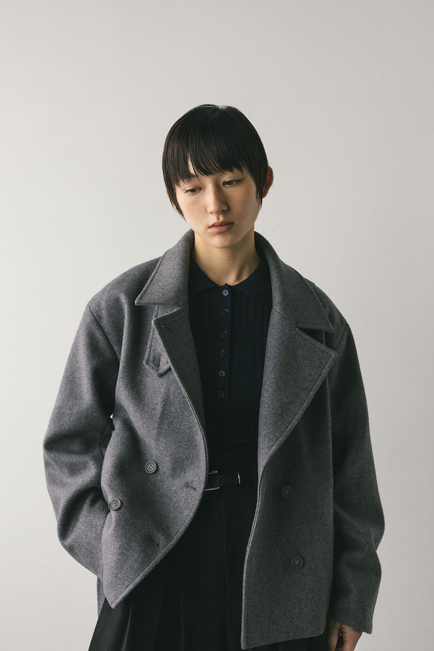 STYLEMIXER | ウールベルトショートコート (ジャケット ) |SHEL'TTER