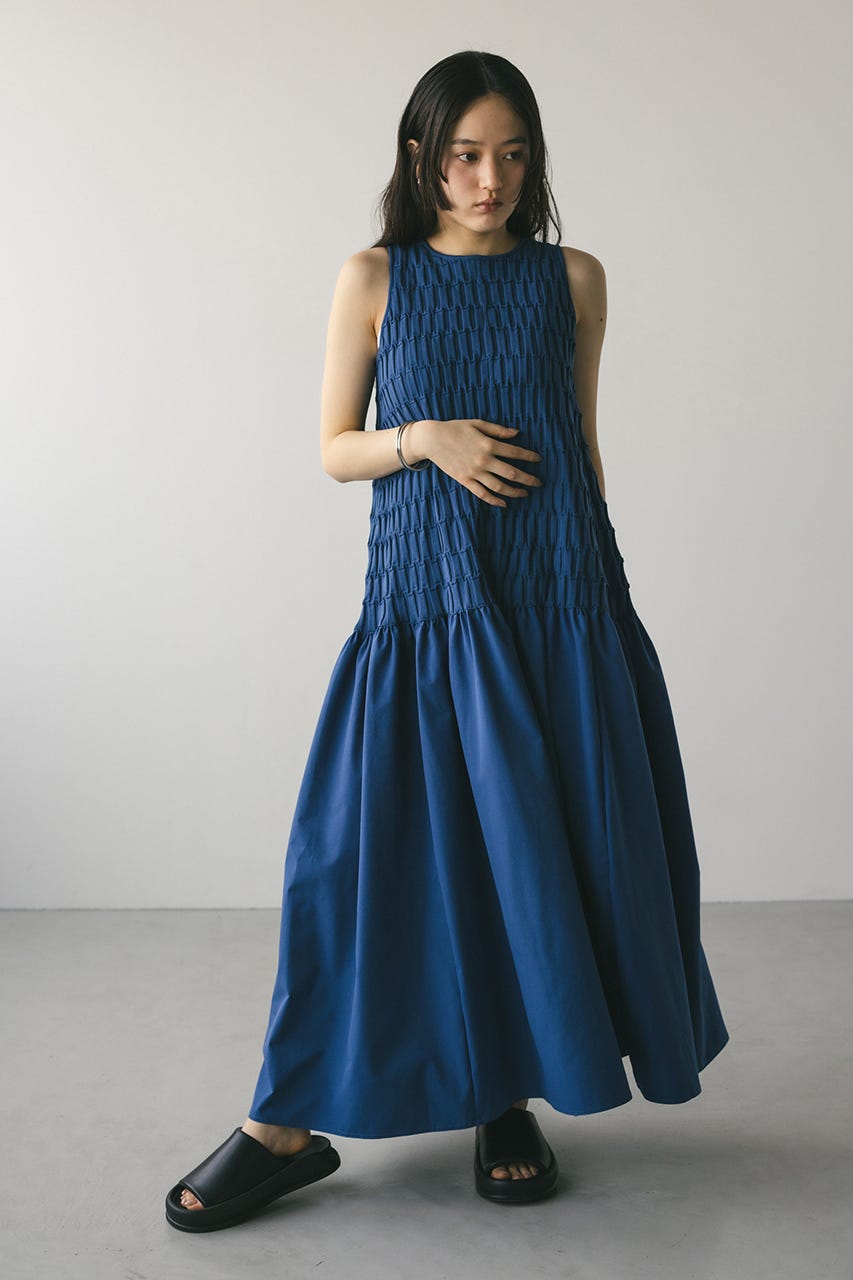 STYLEMIXER | クロシェドッキングティアードワンピース (ワンピース