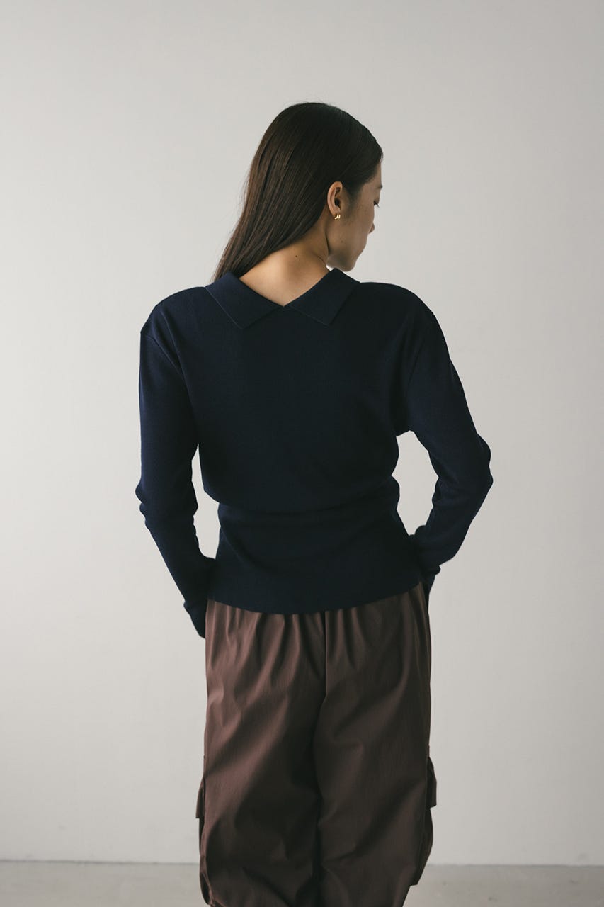 STYLEMIXER | 2WAYカラーニットポロ (ニット ) |SHEL'TTER WEBSTORE