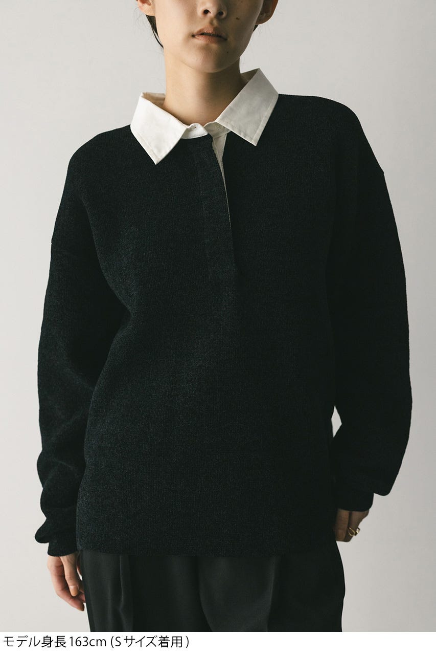 STYLEMIXER | ラガーニットトップ (ニット ) |SHEL'TTER WEBSTORE