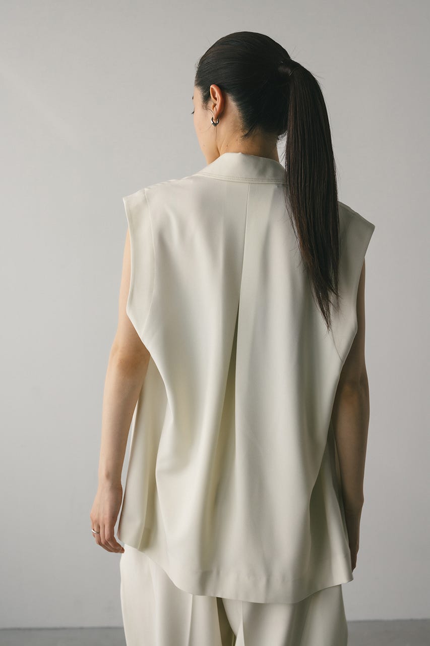 STYLEMIXER | ステッチラインステンカラーベスト (ベスト ) |SHEL'TTER