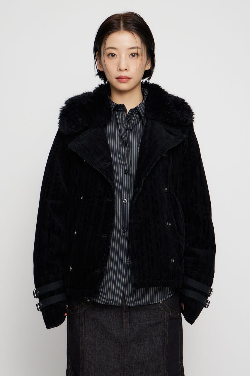 LAGUA GEM | CORDUROY BOA ジャケット (コート ) |SHEL'TTER WEBSTORE