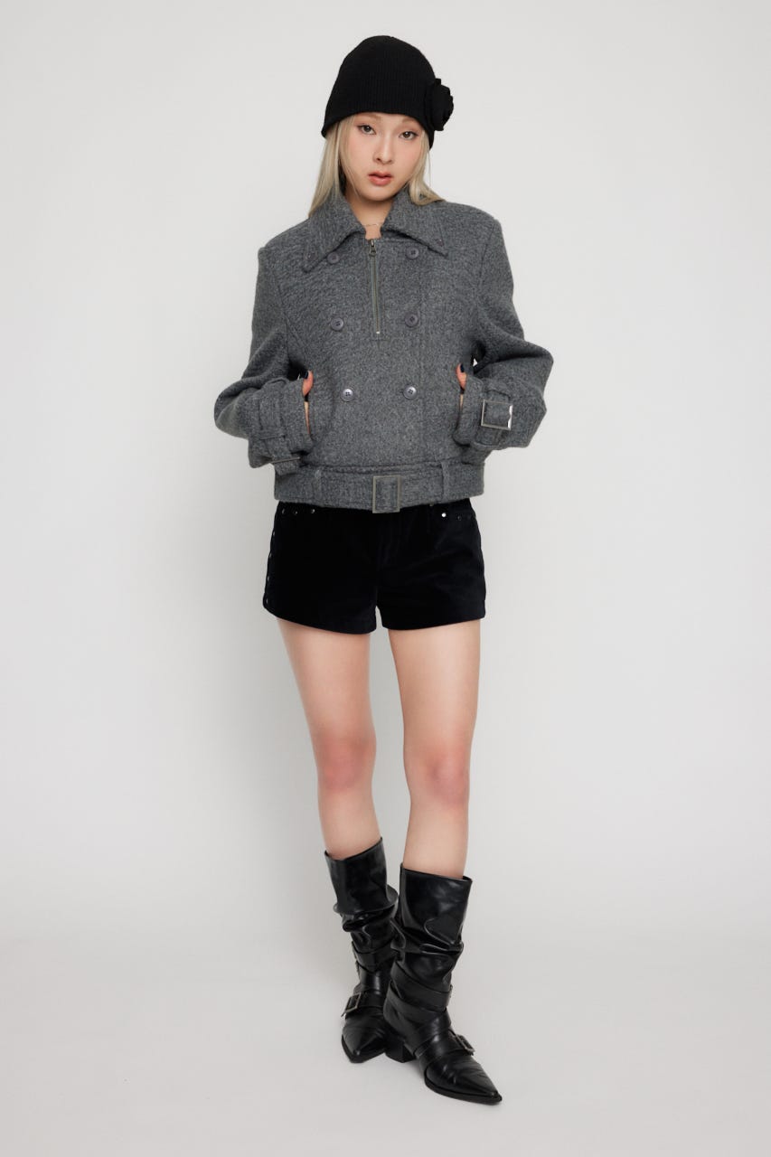 LAGUA GEM | SHORT COMPACT DOUBLE コート (コート ) |SHEL'TTER WEBSTORE