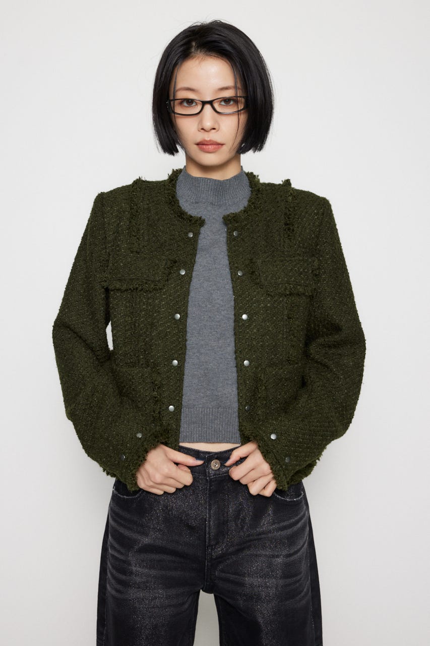 LAGUA GEM | COMPACT TWEED ジャケット (ジャケット ) |SHEL'TTER WEBSTORE