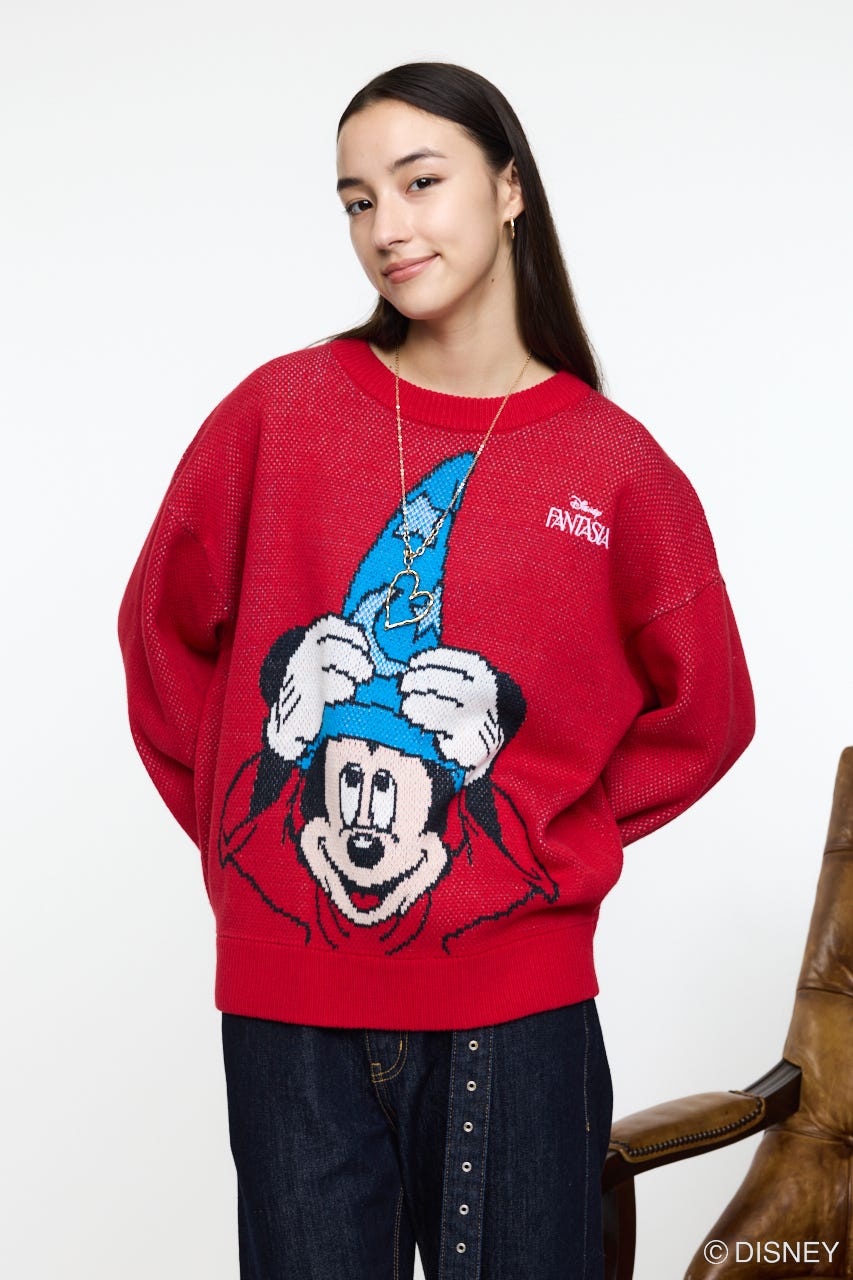 Disney SERIES CREATED by MUS | MD JACQUARD ニット トップス