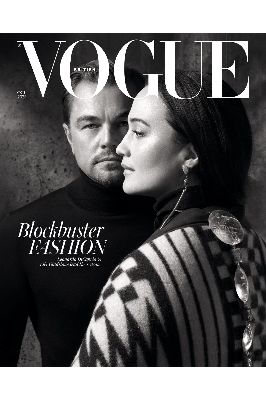 Lily Gladstone And Leonardo DiCaprio Are British Vogue's October