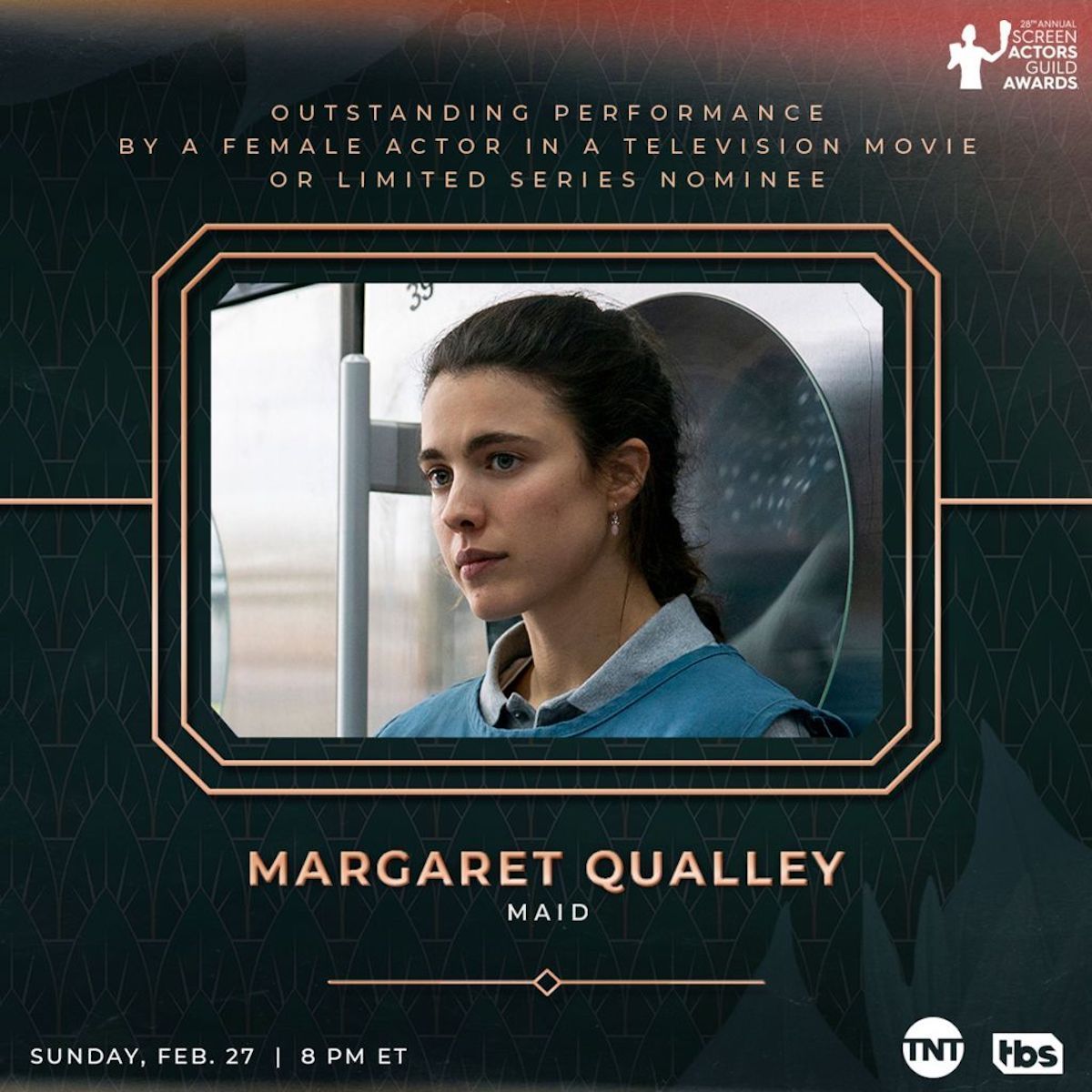 話題の Netflixドラマ「メイドの手帖」主演マーガレット・クアリーを