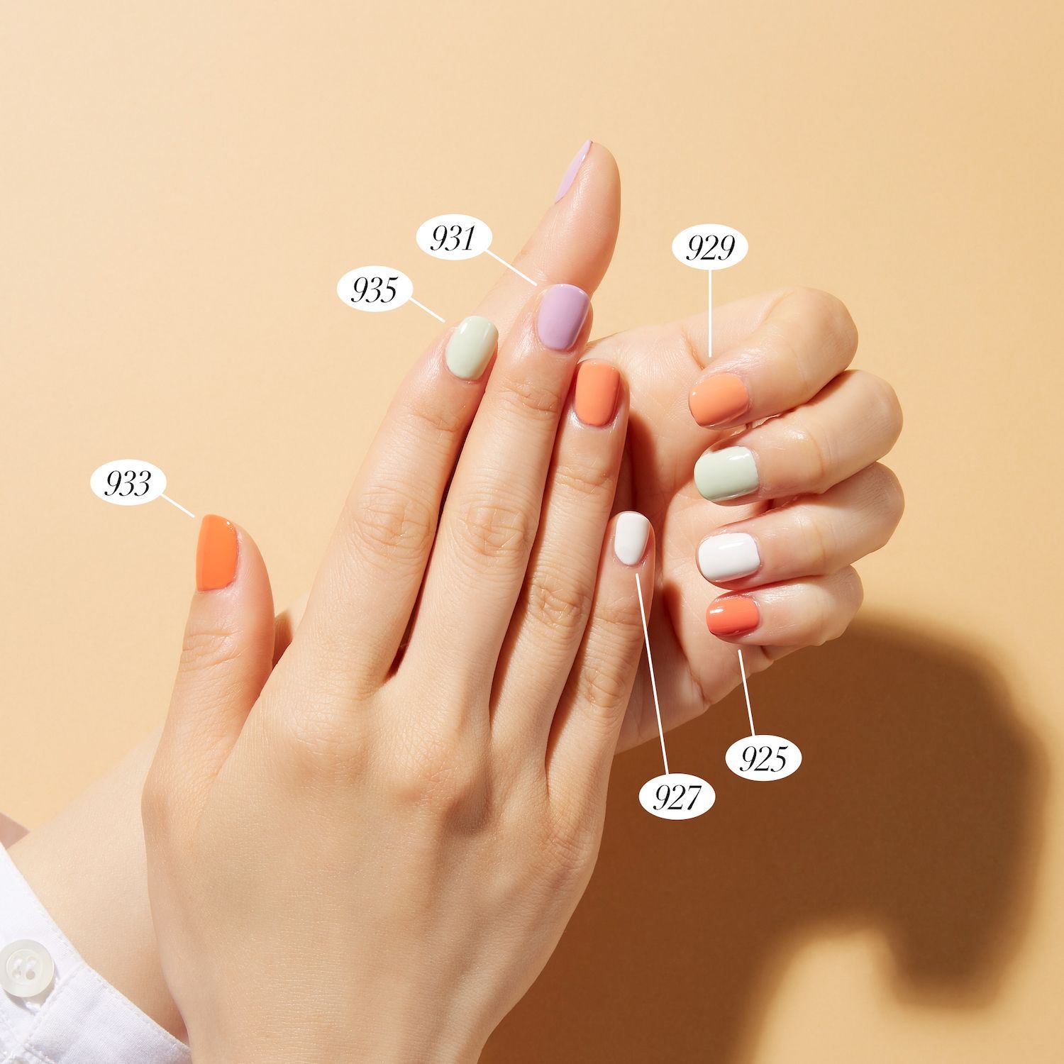 シャネルの限定ネイル6色は夏のパステルマット。【TikTokクリエイター