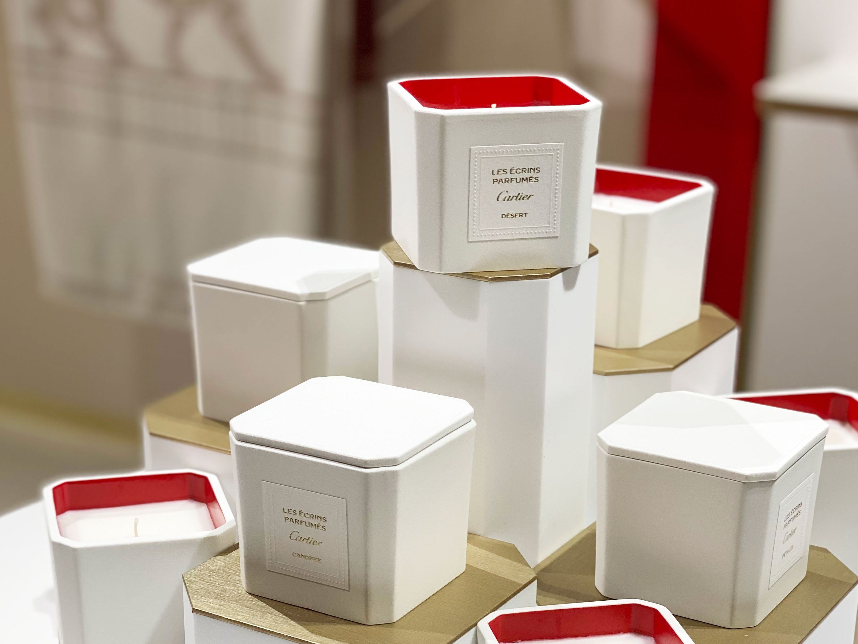 カルティエのポップアップに潜入！ メゾン初、フレグランスキャンドル
