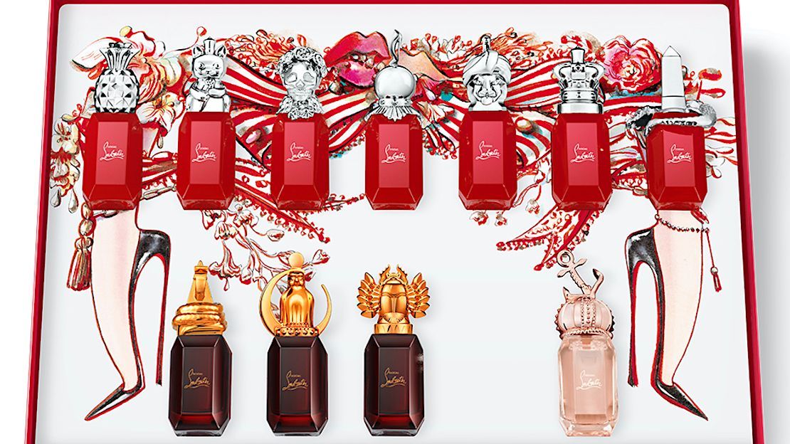 クリスチャン ルブタンのフレグランス11種のミニサイズを詰め合わせた