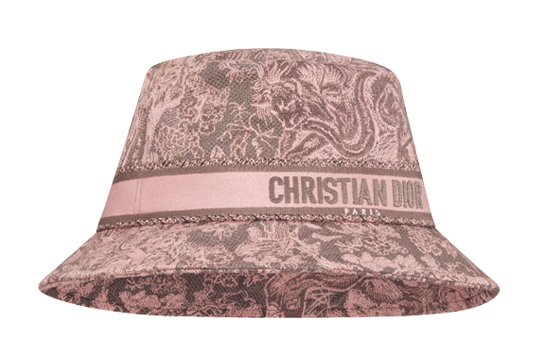 情緒を感じるパステルカラー。ディオールのバケットハット