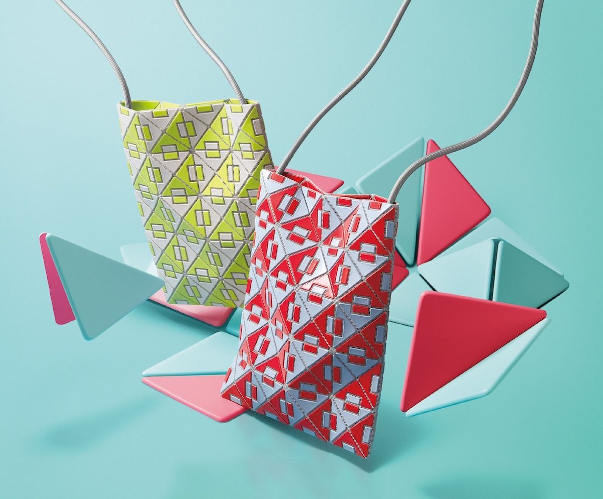 バオ バオ イッセイ ミヤケから新作バッグが登場。グラフィカルな主役